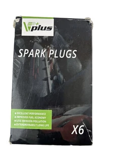 Vplus 6Pcs Iridium Spark Plug Replaces# 93175 LKR7DIX11S - Picture 1 of 5
