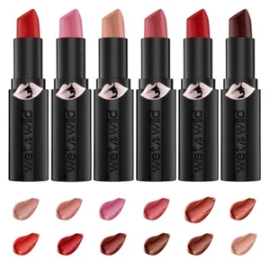 Wet n Wild Mega Last Matte Lip Color Lipstick With Hyaluronic Acid (13 Shades) - Picture 1 of 14