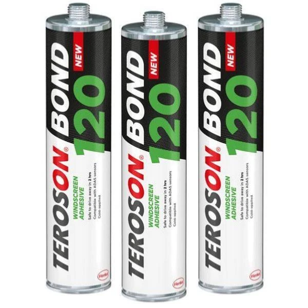 LOT 3 CARTOUCHES - LOCTITE TEROSON BOND 120 COLLE MASTIC PARE-BRISE - Immagine 1 di 3