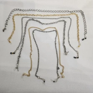 6 pcs Lot Eyeglass Holder Chains Sunglasses Chain Glasses Necklace Eyeglasses - Picture 1 of 11