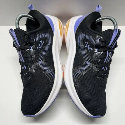 Zapatilla deportiva Ryka Training para mujer talla 9W Never Quit púrpura/negro malla Power Step Foto 1 de 4