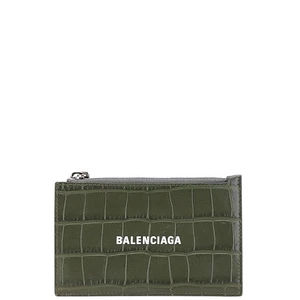 BALENCIAGA Embossing Card Case Coin Case Fragment Case 640535 mens 【Used】 - Picture 1 of 11