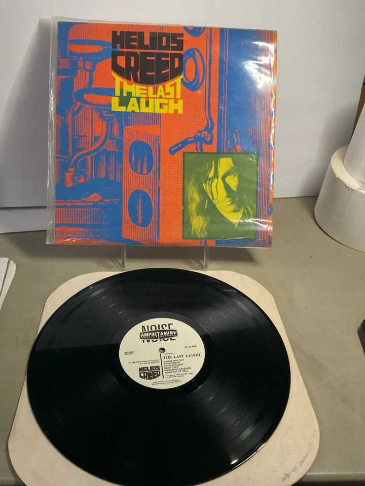 Helios Creed - The Last Laugh Vinyl 1989 Amphetamine Reptile A5 - Image 1 of 3