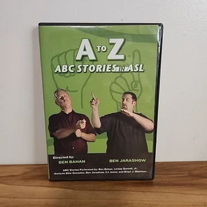 A to Z: ABC Stories in ASL Ben Bahan - Picture 1 of 3