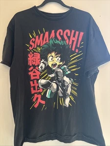My Hero Academia Smaassh! Grafik T-Shirt schwarz Gr. XL - Bild 1 von 6