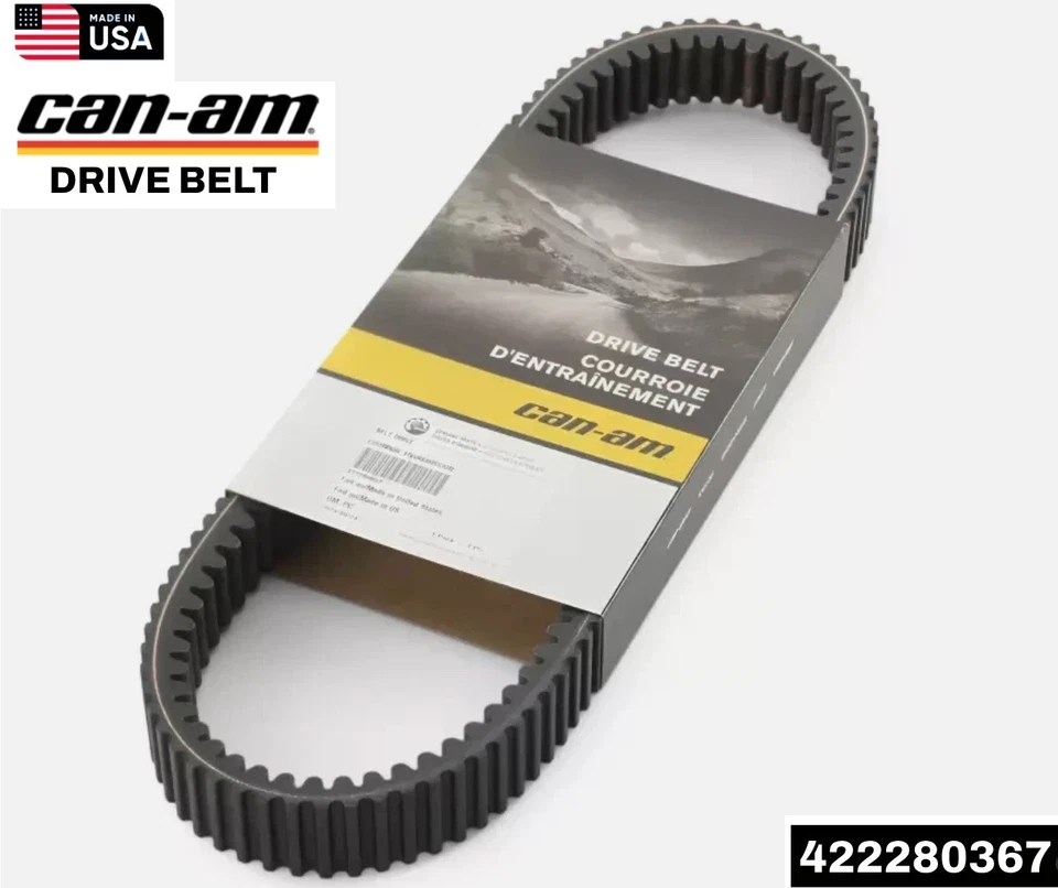 Can-Am 422280367 Clutch Drive Belt 2013-2020 Maverick Commander Max 1000R DPS - Image 1 of 4