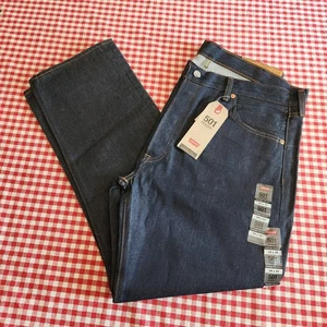NWT Levi's Men's 501  Straight Jeans Button Fly Size 38 X 30  - Picture 1 of 17