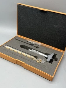 Mitutoyo 129-127 DMC 2.5-4” Mechanical Digital Depth Micrometer with case - Picture 1 of 9