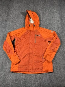 Mountain Hardwear Windbreaker Jacket Mens Medium Long Sleeve Orange Outdoor - Picture 1 of 12