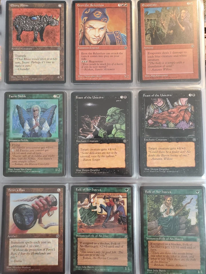 NM Ice Age Block Alliances Homelands - 3 Complete Sets MTG Magic the Gathering - Image 1 of 4