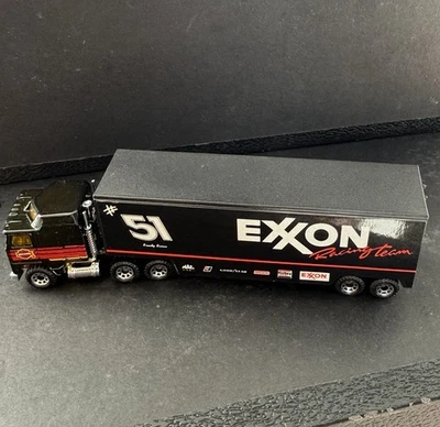 Matchbox 1990 DAYS OF THUNDER #51 ROWDY BURNS EXXON 18 Wheeler Team Transporter - Image 1 of 4