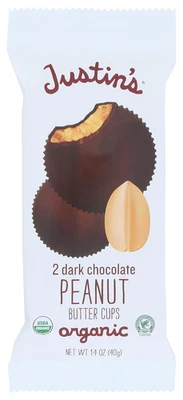 , tazas de mantequilla de maní, chocolate negro, 1,4 OZ Foto 1 de 4