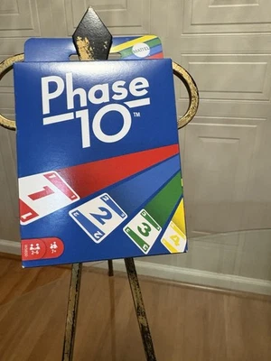 Phase 10 Rummy Type Card Game W4729 Mattel 2019 Brand New! - Image 1 of 4