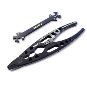 RC Tool Bundle – HUDY-Style Shock Pliers & 6-in-1 Wrench for RC Car Builds - Picture 1 of 7