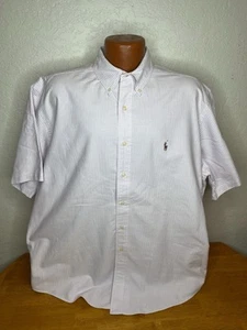 Men's Polo by Ralph Lauren S/S Button Front Shirt Extra Large XL Classic Fit - Picture 1 of 5