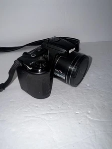 Nikon COOLPIX L120 14.1MP Digital Camera- Black -21x Zoom Untested - Picture 1 of 7