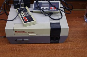 Nintendo Entertainment System NES-001 Console Only-For Parts OR Repair