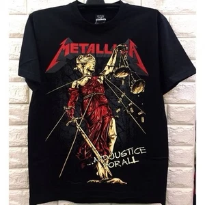 Premium Cotton -Rock Band Metallica Black Shirts For Man Woman Tshirt - Picture 1 of 3