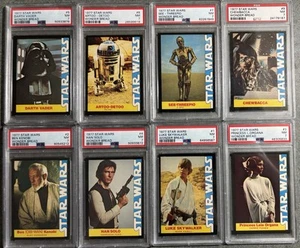 1977 Star Wars Wonder Bread COMPLETE SET #1-16 ALL PSA 7 DARTH VADER RC ROOKIE - Picture 1 of 2