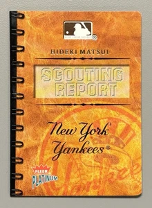 2004 Fleer Platinum Hideki Matsui Scouting Report Insert #202/400 - Picture 1 of 4