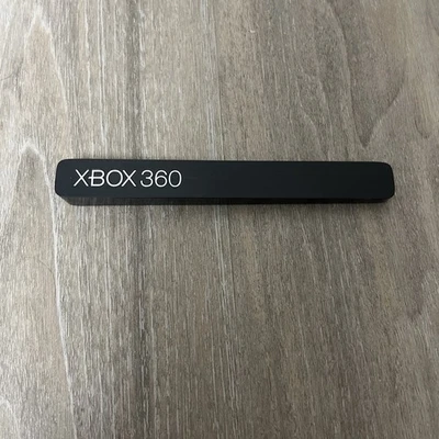 Xbox 360 Slim Matte Black DVD Disc Drive Bezel Faceplate OEM - Image 1 of 2