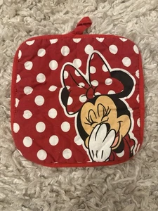 Walt Disney Minnie Mouse Topflappen Heißpad Quadratisch 7”x7” Jerry Leigh Küche - Bild 1 von 3