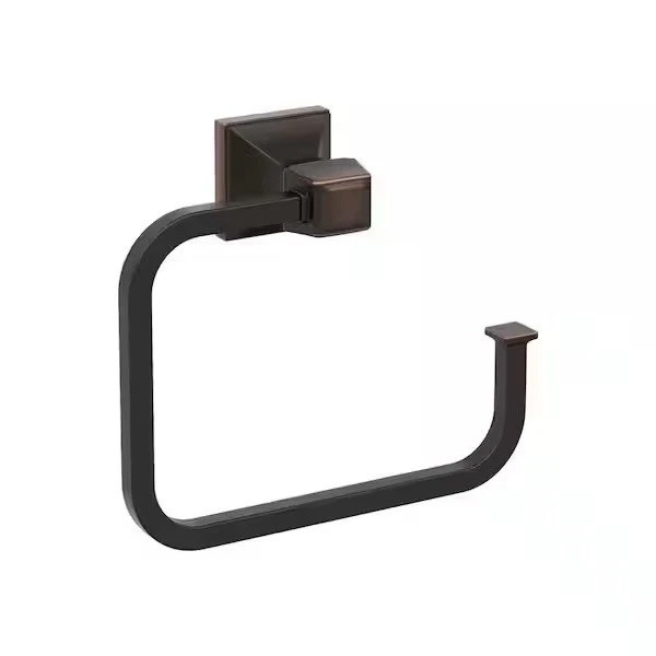BH36022ORB | Oil Rubbed Bronze Towel Ring | 5-3/4 in (146 mm) Length Towel Ho...