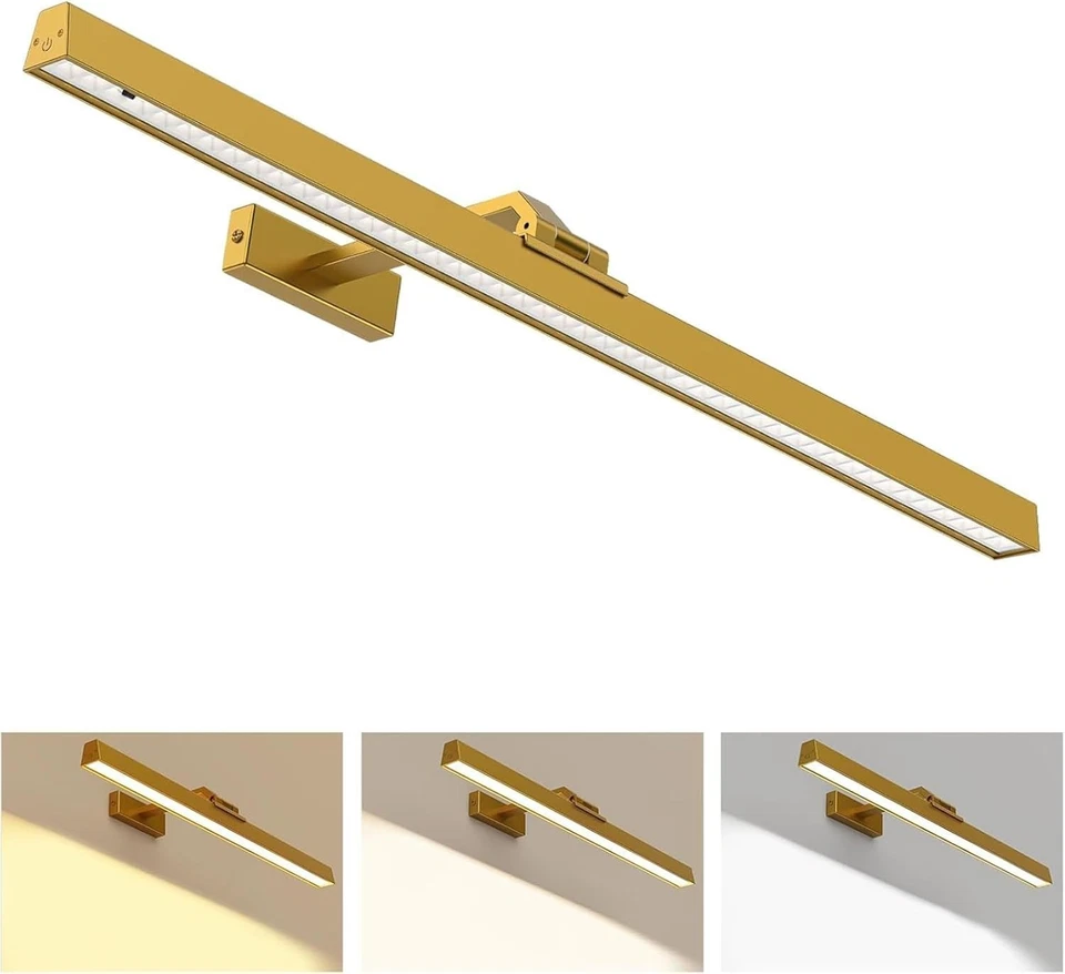 Battery Operated Wall Light,Wall Lamp Dimmable 3 Color Temperature,Picture Light - Image 1 of 1