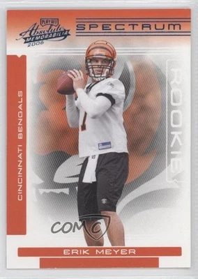 2006 Playoff Absolute Memorabilia Spectrum Blue /250 Erik Meyer #153 Rookie RC - Image 1 of 2