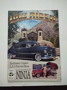 Lowrider Magazine Mini Truckin' August 1990 America's #1 Cruising Magazine - Picture 1 of 17