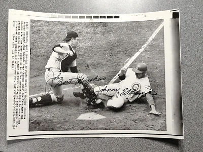 约翰尼·爱德华兹·阿斯特罗斯签名亲笔签名 1970 年老式电线照片线照片 — 第 1/3 张图片