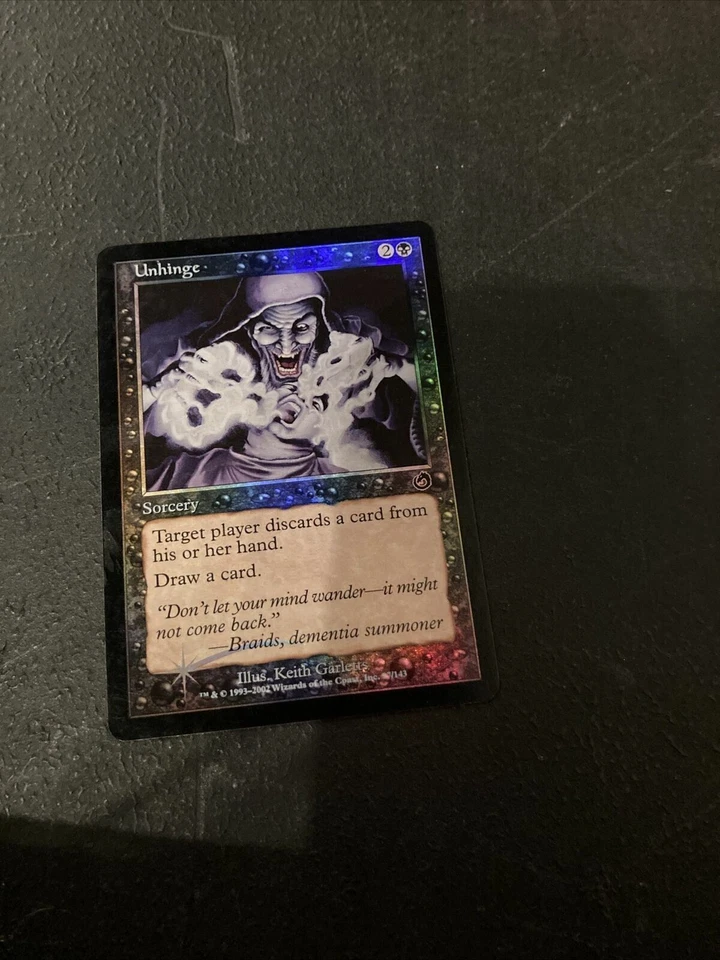 Unhinge - Torment - FOIL - MTG - Image 1 of 1
