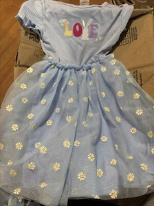 Wonder Nation Girls 5T Easter Dress  - Picture 1 of 4