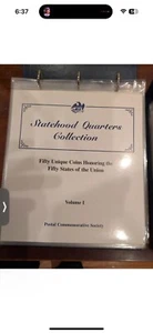 PCS Statehood Quarter Collection Vol 1 & Vol 2 Complete ( More Pics On Request ) - Picture 1 of 2