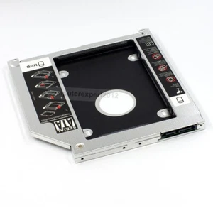 Adattatore caddy disco rigido SATA TO SATA 2nd HDD SSD per Macbook Pro 13 15 17 pollici - Foto 1 di 8
