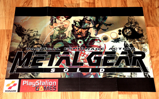 Metal Gear Solid 2 poster Postcard for Sale by PFCpatrickC