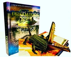 Predators Pop Up Book by Lucio Meera Santoro Rare Sealed Brand New - Bild 1 von 4