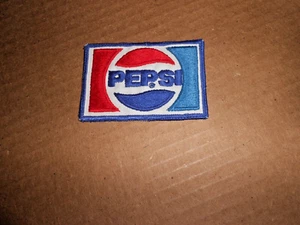 VINTAGE PEPSI -70's & 80's Logo EMBROIDERED Embroidered Classic Symbol Patch-#16 - Picture 1 of 1