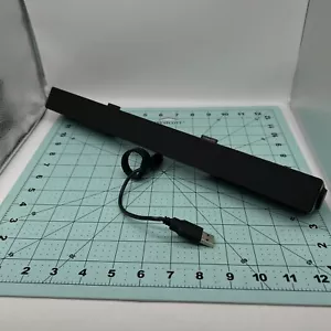 Genuine Dell Multimedia USB Stereo Sound Bar AC511 with Mount Clamp - Picture 1 of 10