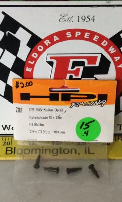 HPI RACING Z282 STEP SCREW M3x14mm X 4pc. - Image 1 of 2