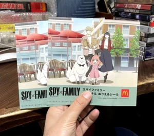 McDonalds Collectible - SPY FAMILY COLOURING BOOK - Japan Exclusive (2023) - Picture 1 of 4
