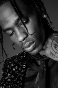 Travis Scott American Rapper Music Star Painting Wall Art Home - POSTER 20x30 - Picture 1 of 3
