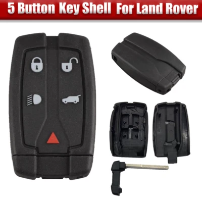 Cubierta de carcasa de llavero remoto de coche de repuesto 1 pieza para Land Rover Freelander 2 LR2 Foto 1 de 4