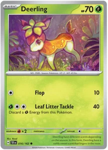 Deerling - 016/162 Temporal Forces Pokemon - NM/MINT - Picture 1 of 6