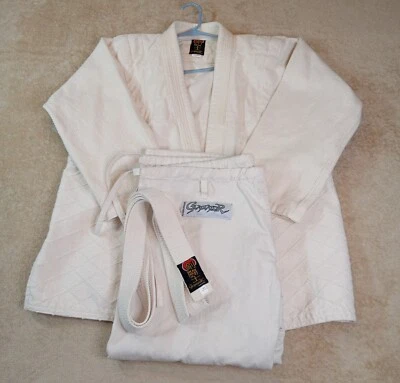 Gladiator By Proforce GI 100% Cotton Top Bottom's & Belt White #4 - Image 1 of 4