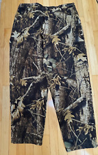 NWOT Columbia Timberwolf Cargo Camo Pants Mens XL Hunting Zip Wide Leg Polyester