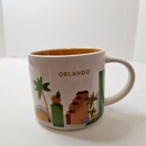 Starbucks Orlando You Are Here Collection Mug 2012 14 Fl oz Coffee Cup