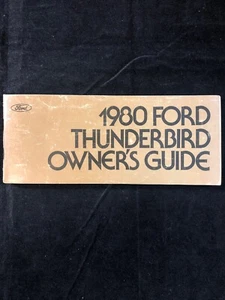 Ford Thunderbird 80 1980 manual del propietario guía envío gratuito libro libre de humo - Imagen 1 de 12