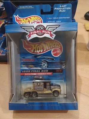 Hot Wheels 1999 Final Run Retiring  Model Kenworth T600A  #3 of 12 - Image 1 of 4