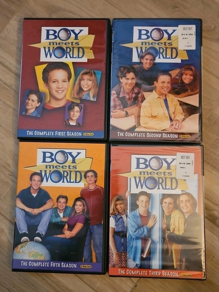 Boy Meets World DVD Set Lot Seasons 1-3 & 5 New &Used Lot of 4  Foto 1 de 1